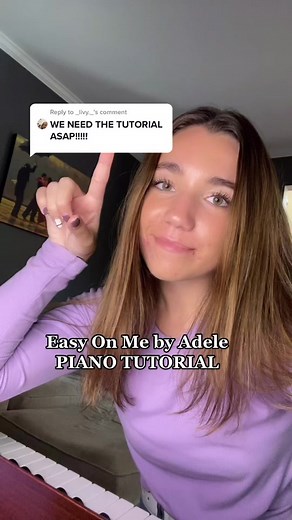 Easy On Me by Adele - Piano Tutorial