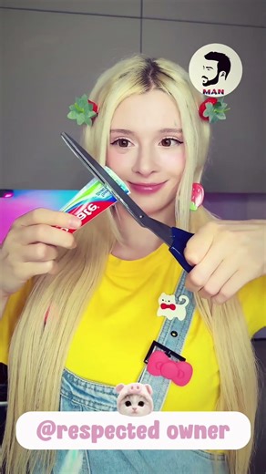 The secret gift inside the toothpaste tube 🦷🪥🔅!!! #shorts