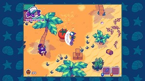 『ゼルダ』シリーズに影響を受けたかわいい2DアクションRPG『Moonshell Island』Steamストアページオープン。平和な街に正体不明のモンスターが現れ、調査に乗り出す