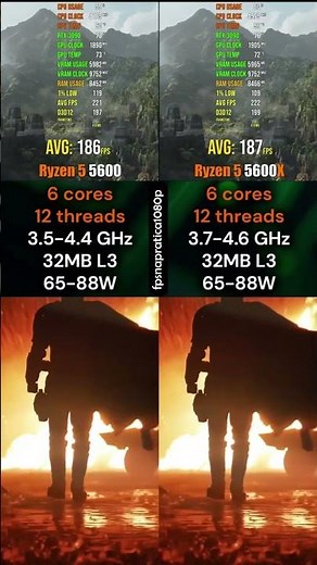 Ryzen 5 5600 vs Ryzen 5 5600X