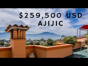 BEAUTIFUL HOME IN AJIJIC FOR SALE, $259,500 USD, on LAKE CHAPALA MEXICO.