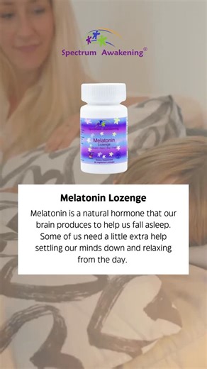 Lights out. Stress off. Sleep on. 🌙💤 Say good-night quickly and safely with Spectrum Awakening’s Melatonin Lozenge — the great-tasting way to help calm busy minds and ease into restful sleep. When winding down feels impossible, a little extra support can make all the difference. ✨ Just 1 before bed ✨ Gentle, simple, effective 🎉 Take 20% OFF this weekend only! Use code FOLINIC20 at checkout ⏰ Ends Sunday at midnight 🛒 spectrumawakening.com #AutismParents #SpectrumAwakening #FamilySupport #Aut