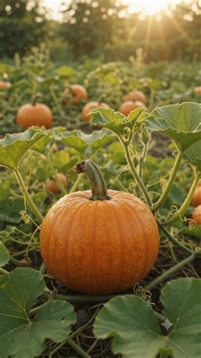 🎃 TitleThe Complete Pumpkin Life Cycle | Seed to Ripe Pumpkin 🌱🎃📖