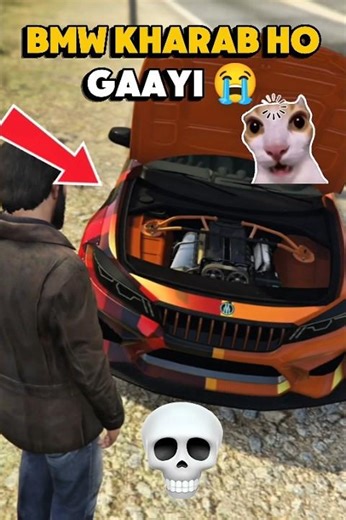 😭 car kharab ho gayi #shorts