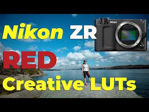 Nikon ZR: Load and Preview LUTs Like a Pro (RED Creative LUTs Tutorial)