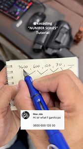 paano mag solve ng number series? part 3 #napolcomexamreviewer #numberseries #math #number | Kacoding Reels