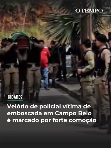 DESPEDIDA 🖤- O velório do sargento Rodrigo da Silva Pereira foi marcado por forte comoção de familiares e amigos na tarde desta quinta-feira (5), na cidade de Campo Belo, no Sul de Minas. O militar foi alvo de uma emboscada quando chegava em casa, na noite dessa quarta-feira (4/3). Até o início da tarde desta quinta-feira (5/3), cinco suspeitos haviam sido presos. Outros dois morreram em confronto com a PM. A principal suspeita, segundo a Polícia Militar, é que o crime tenha sido uma retaliação