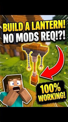 💡 Modern Street Lamp in Minecraft! 🌃✨ Simple Build, Stunning Look! #Shorts