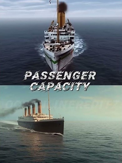 Rms Titanic Vs HMHS Britannic #edit #ships #oceanliner