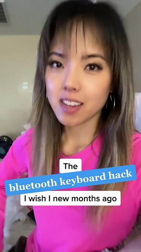 Am I the only one who didn’t know how to get emojis when using a #bluetoothkeyboard ? I feel like this is such a basic tip, but I didn’t know it, whicih means someone out there also might not know it. Say what you want about emojis, but I use them all the time, and I also use my bluetooth keybard all the time for typing on my iPad, and this #bluetoothkeyboardtip is definitely a happy find for me! #bluetoothkeyboardipad #bluetoothkeyboardtutorial #todayyearsold #contentcreatortips #UGCcreator #UG