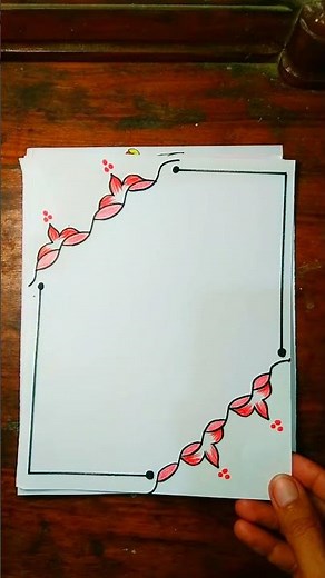 10 easy border designs PROJECT WORK DESIGNS/ SIDE BORDER DESIGNS / BORDER DESIGNS