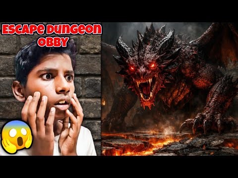 Escape Dungeon Obby Roblox |Dungeon Escape Gameplay 😱 Roblox