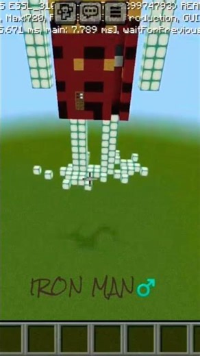 🧩I Made Iron Man In Minecraft 🧩