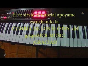 FLOR DE CAPOMO EASY TUTORIAL KEYBOARD