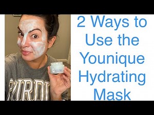 2 Ways to Use the Younique Hydrating Mask