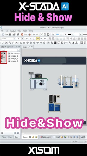 X-SCADA AI: Hide&Show
