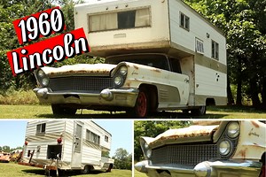 1960 Lincoln Continental Motorhome Abandoned for 50 Years Is Rarer Than Hen's Teeth