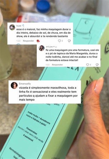 Amigas, esse é o melhor fixador de maquiagem que encontrei na vida! Não deixa oleoso, não marca, não fica repuxando e ainda hidrata! Só benefícios ✨ #fixador #make #maquiagem