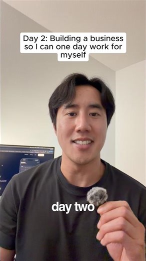 Day 2 of building a business so I can one day work for myself