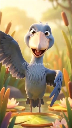 “Ini Burung atau Dinosaurus?! 😳 Shoebill Bikin Merinding!”