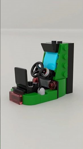 Micro LEGO Arcade Machine from Set 910013 Speed Build #lego