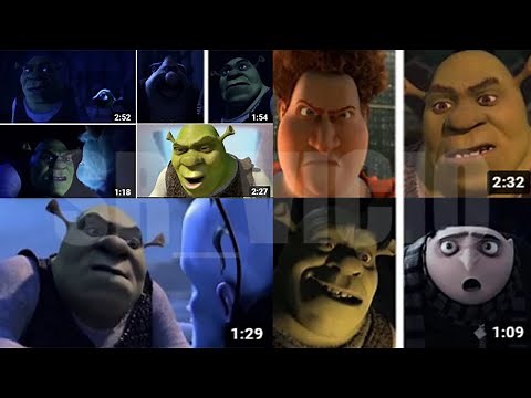 [v1.1] Shrek vs Sullivan, Vector, Mike, El Macho, Megamente, Titán y Gru (Película completa) HD
