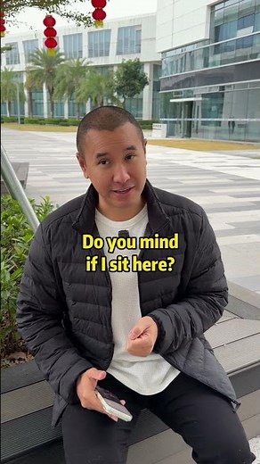 English Lesson: Can I sit here?