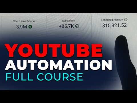 YouTube Automation Full Course (2026) – From $0 to Monetized Faceless Channel