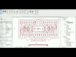 Linking AutoCAD File to Revit Creating Sprinkler Layout in Revit
