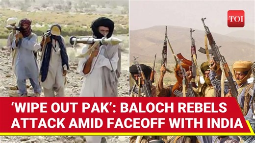 '71 Attacks, 51 Pak Sites': Baloch Rebels Open Another Front Amid Islamabad’s Tiff With India