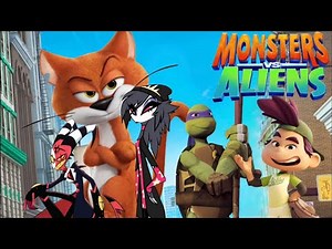 characters vs aliens(monsters vs aliens) spoof cast video