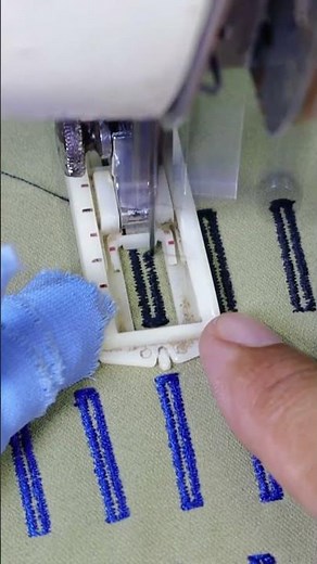 ミシンのボタンホールフットを使ってボタンホールを縫う #裁縫 #ボタンホール #縫製チュートリアル #10