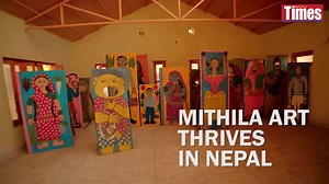 6.3K views · 185 reactions | Mithila paintings that were done at weddings, festivals and feasts have now gone commercial, enabling female artists to hone skills and giving them financial independence, recognition and respect within Nepal and, increasingly, across the world. https://www.nepalitimes.com/banner/vibrant-mithila-art-thrives-in-nepal/ | Nepali Times | Facebook