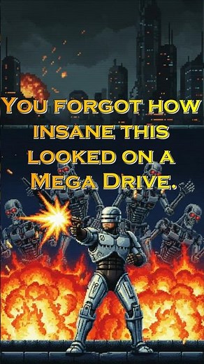 Robocop Vs Terminator - Mega Drive (1993)