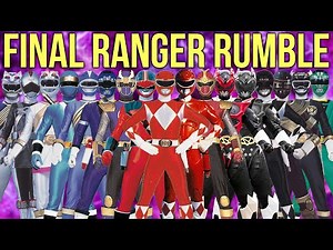 FINAL Ranger Rumble - with NEW POWER RANGER ACTORS