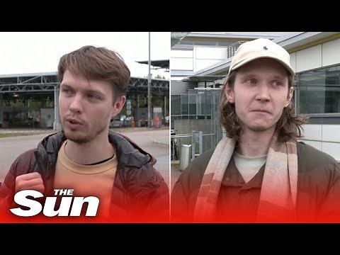 Young men describe why they've fled Russia after Putin's military mobilisation