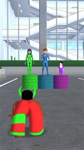 everyone ignore black zombie 😆#sakuraschoolsimulator #youtubeshorts #$$$