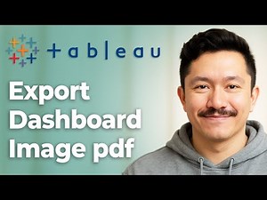 How To Export Tableau Dashboard Imagepdf In 2mins 🔥 [2025 Guide]