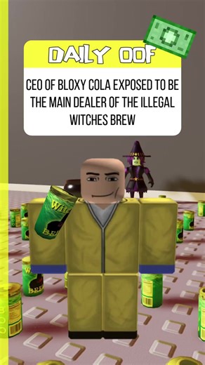 Daily News: Bloxy Cola CEO exposed #roblox #robloxnews #classicfaces #robloxfaces #robloxnewsreporter