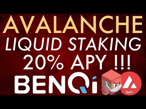 How To Liquid Stake Avalanche (AVAX) Crypto For Compounding Yields! Complete Guide 2022