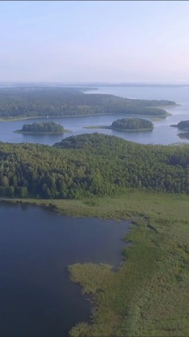 Masurian Lake District: Drone Views of Poland's Untouched Paradise.