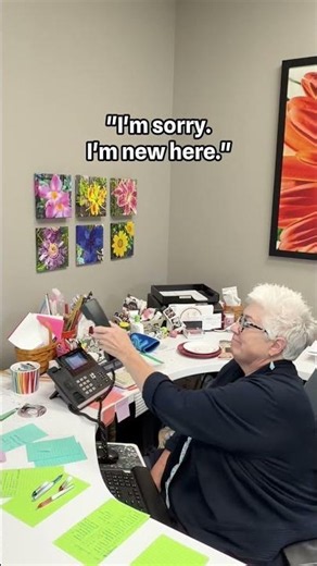 Lisa is in fact not new here 😅 #officehumor #officememes #workhumor