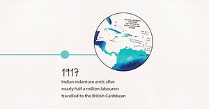🚢 Chart a course through history that starts with an ending, and ends with new beginnings... #IndoCaribbean While this illustration highlights Trinidad and ‘British Guiana’ as key ports of arrival, we acknowledge that people journeyed to many other countries to begin new lives under indenture. The British Caribbean countries that operated Indian indenture systems which are featured in our Indo Caribbean display are: Guyana, Trinidad and Tobago, Grenada, Jamaica, St Kitts and Nevis, St Lucia, St