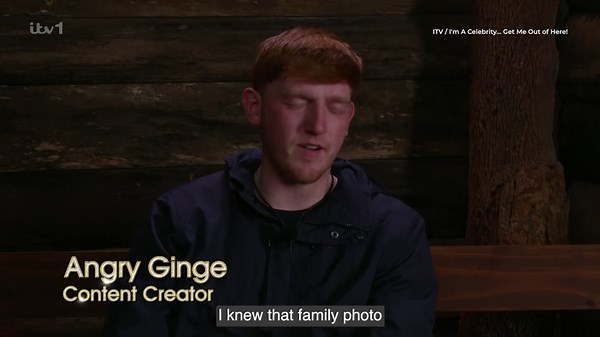 AngryGinge breaks down after feeling homesick on I'm A Celeb