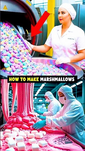How Marshmallows Are Made 🍬