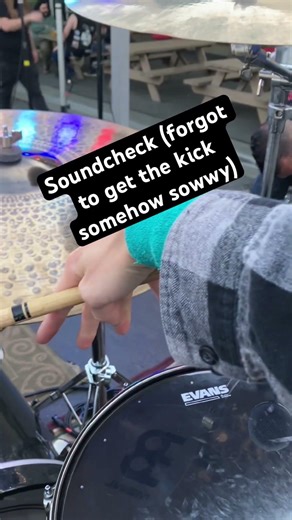 Drum Soundcheck (somehow forgot to get the kick, sorries) #drums #drummer #snare #snaredrum #cymbals