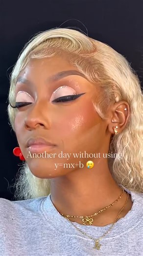 JAZZ on Instagram: "Lolll how often do y’all use that equation??? Book JAZZ GLAM ✨for this look #makeup #jaxmua #softglam #jaxhairstylist #makeupartist #instagood #makeuptransformation #makeupvideos #explore #makeupforblackwomen #makeuptutorial #lashextensions #wiginstall #makeupforbarbies #viral #jacksonvillemua #explorepage #floridamua #floridamakeupartist #rhinestonemakeup #makeuptransformation #clientmakep #beforeandafter #duvalhairstylist #promua #makeuplook #art #reelsinstagram #beautiful 