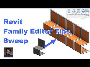 Revit Productivity Tips and Tricks - Family Editor Sweep Feature