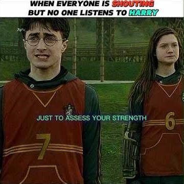 "'Ginny's Got The power"'|#shorts #ginny #harrypotter #power #shouting #quiet