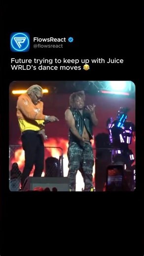 Future Trying to Keep Up With Juice WRLD Dance Moves 🔥